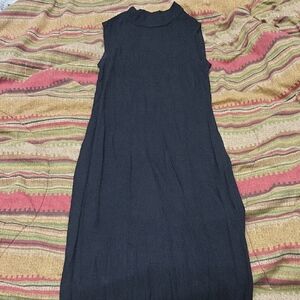 Elegant Black Sleeveless Dress